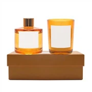 Цветные стеклянные бутылки с диффузором