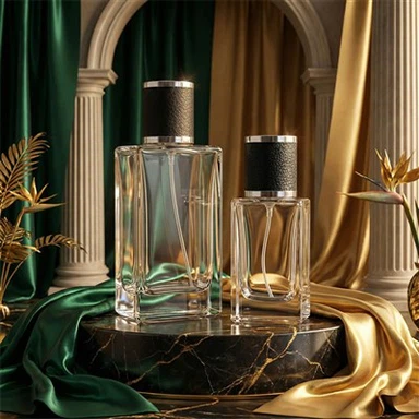 Маленький пустой флакон духов